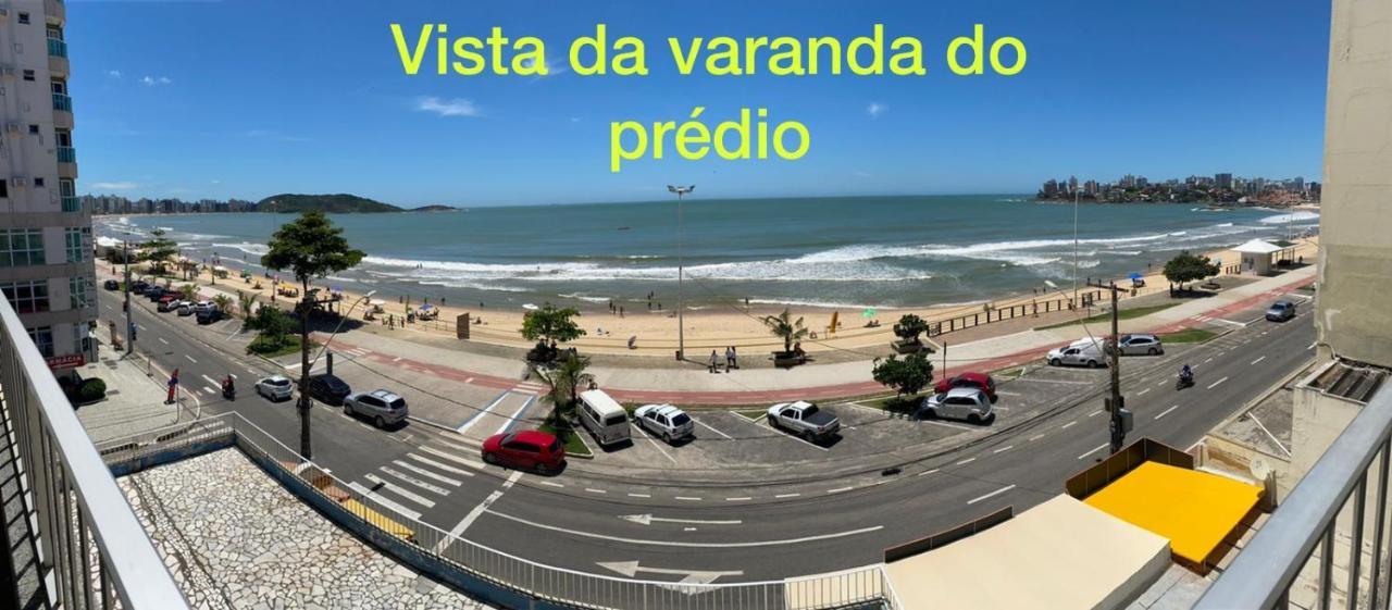 Apartamento Vista Mar 209 - 2 Quartos - Praia Do Morro - Predio Frente Mar - Varanda Com Vista Mar - Elevador - Atravessou A Avenida, Ja Esta Na Praia - Com Garagem - Internet Guarapari Exteriér fotografie
